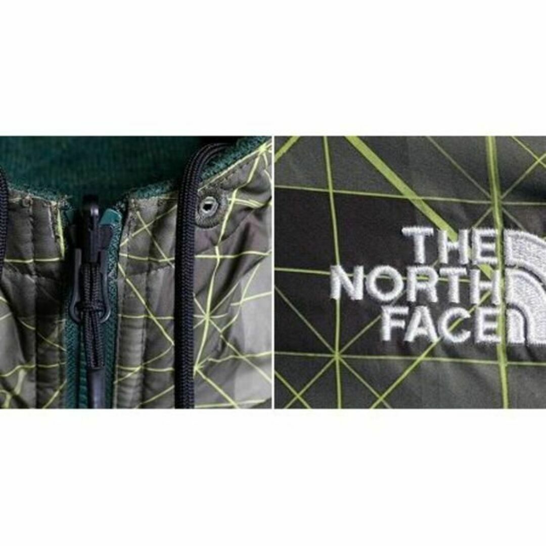 THE NORTH FACE(ザノースフェイス)のUS企画 ノースフェイス 中綿 フリース x ナイロン リバーシブル ジャケット メンズのジャケット/アウター(ブルゾン)の商品写真