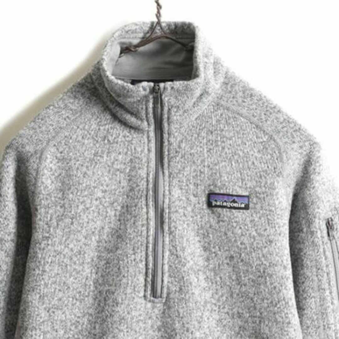 patagonia(パタゴニア)のパタゴニア ベターセーター 1/4 ジップネック XS フリース ジャケット 灰 レディースのジャケット/アウター(ブルゾン)の商品写真