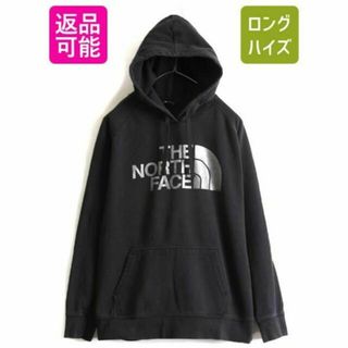 ザノースフェイス(THE NORTH FACE)のノースフェイス プリント スウェット パーカー プルオーバー 裏起毛(パーカー)