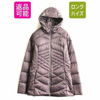 ザノースフェイス(THE NORTH FACE)のUS企画 ノースフェイス ダウン パーカー ジャケット S 紫 コート フード(ダウンジャケット)