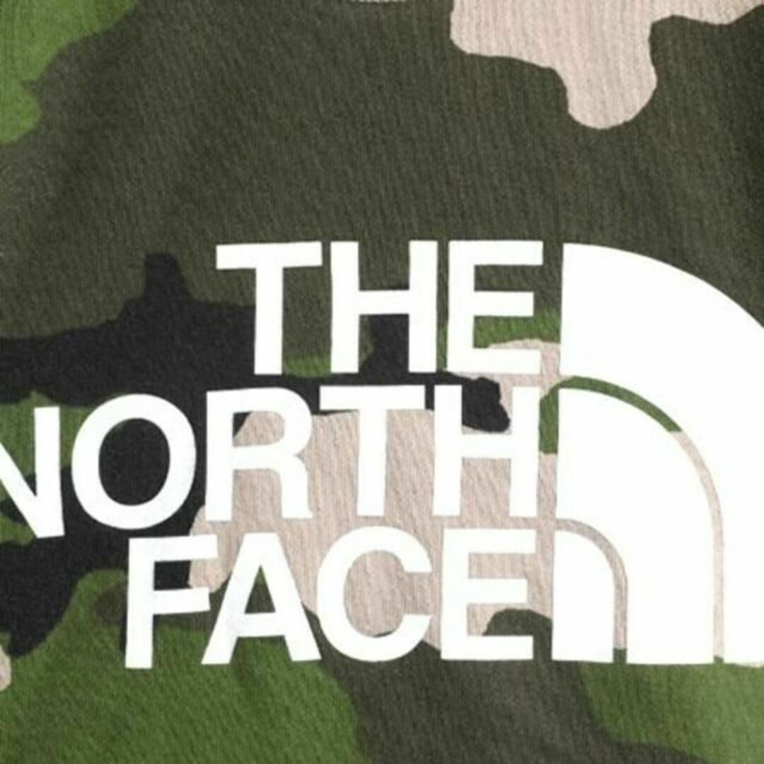 THE NORTH FACE(ザノースフェイス)のノースフェイス 迷彩 プリント スウェット トレーナー 裏起毛 カモフラ S レディースのトップス(トレーナー/スウェット)の商品写真