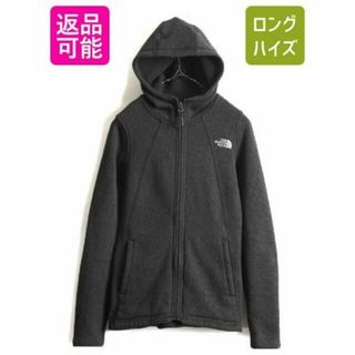 ザノースフェイス(THE NORTH FACE)のUS企画 ノースフェイス セーター フリース パーカー ジャケット XS 濃灰(ブルゾン)