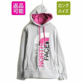 ザノースフェイス(THE NORTH FACE)のノースフェイス 2トーン プリント スウェット パーカー プルオーバー 裏起毛(パーカー)