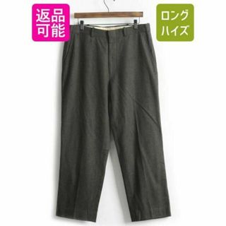 ラルフローレン(Ralph Lauren)の90s ポロ ラルフローレン ウール スラックス パンツ 34 オリーブグリーン(スラックス)