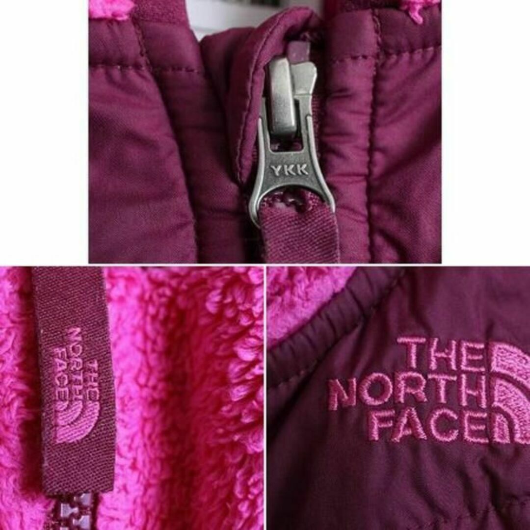 THE NORTH FACE(ザノースフェイス)のベビー 70-80cm ノースフェイス 毛長 フリース パーカー ジャケット キッズ/ベビー/マタニティのベビー服(~85cm)(ジャケット/コート)の商品写真