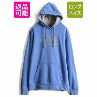 ザノースフェイス(THE NORTH FACE)のノースフェイス 2トーン プリント スウェットパーカー プルオーバー 裏起毛 L(パーカー)