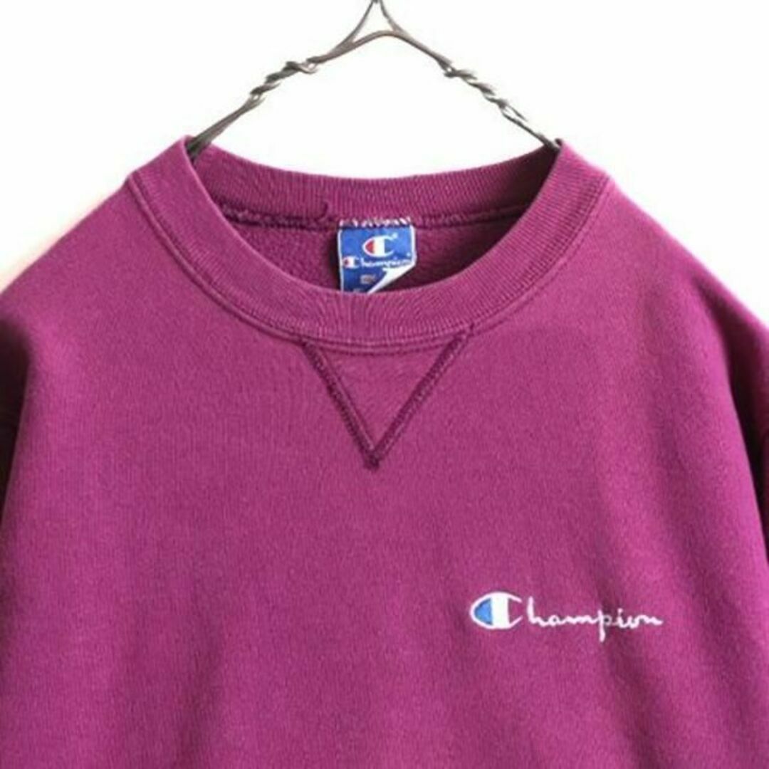 Champion - 90s USA製 チャンピオン 前V 裏起毛 スウェット トレーナー