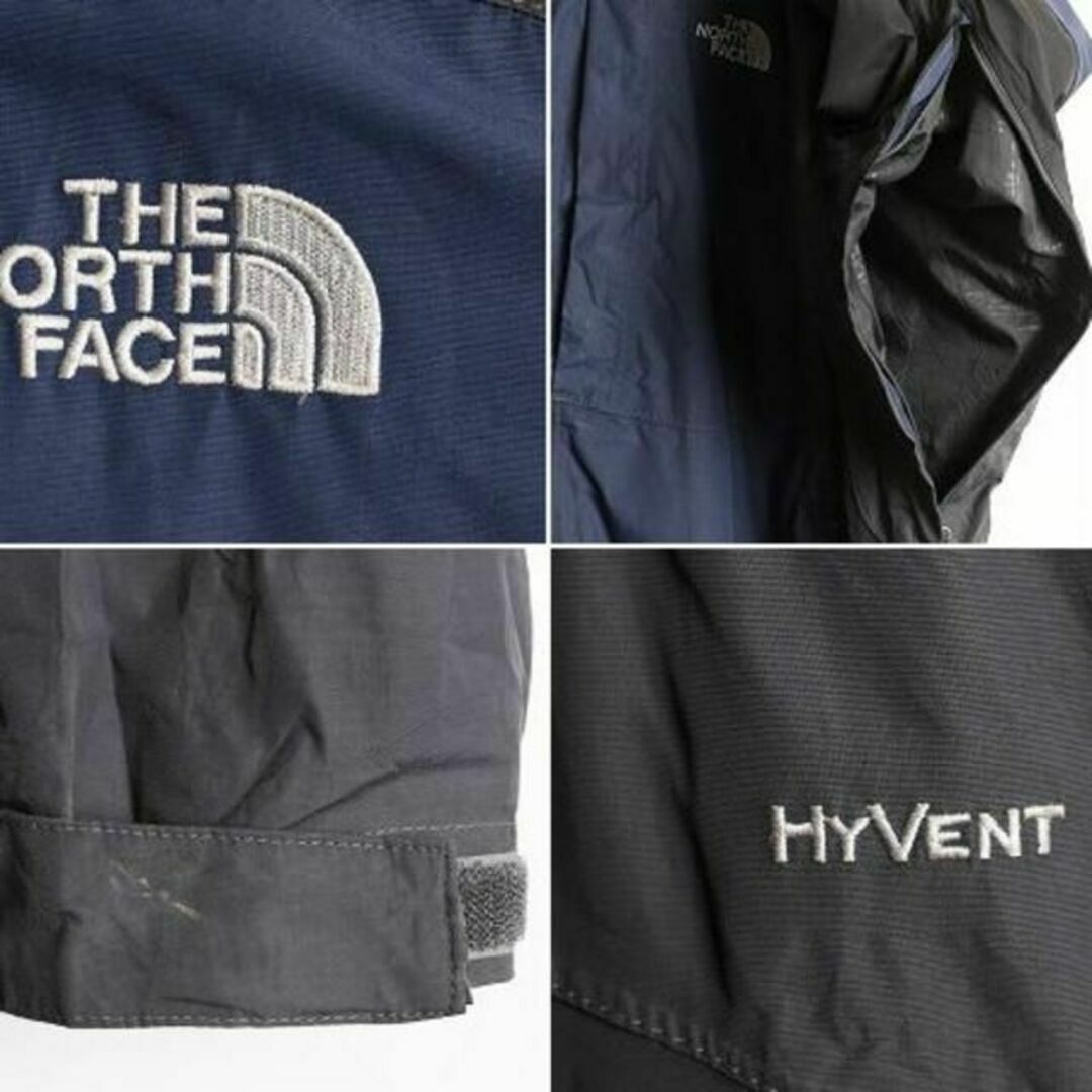 THE NORTH FACE(ザノースフェイス)のノースフェイス HyVent ナイロン マウンテン パーカー ジャケット XL メンズのジャケット/アウター(マウンテンパーカー)の商品写真
