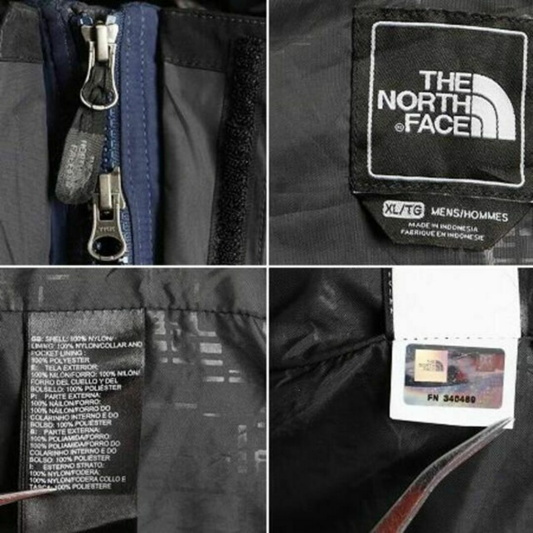 THE NORTH FACE(ザノースフェイス)のノースフェイス HyVent ナイロン マウンテン パーカー ジャケット XL メンズのジャケット/アウター(マウンテンパーカー)の商品写真