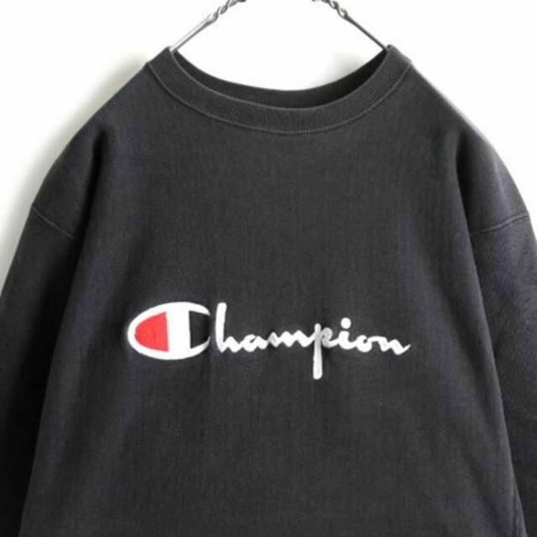 Champion - 90s USA製 チャンピオン リバースウィーブ ロゴ刺繍