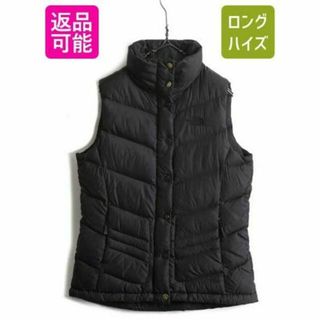 ノースフェイス(THE NORTH FACE) ロゴ ダウンベスト(レディース)の通販 ...