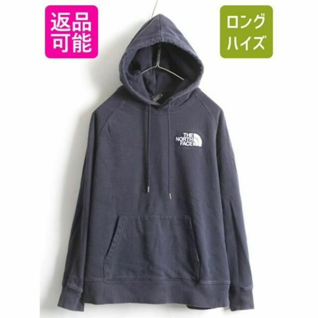 THE NORTH FACE(ザノースフェイス)のUS企画 ノースフェイス スウェット フード パーカー 裏起毛 M ネイビー 紺 レディースのトップス(パーカー)の商品写真