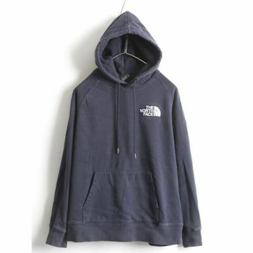 THE NORTH FACE(ザノースフェイス)のUS企画 ノースフェイス スウェット フード パーカー 裏起毛 M ネイビー 紺 レディースのトップス(パーカー)の商品写真