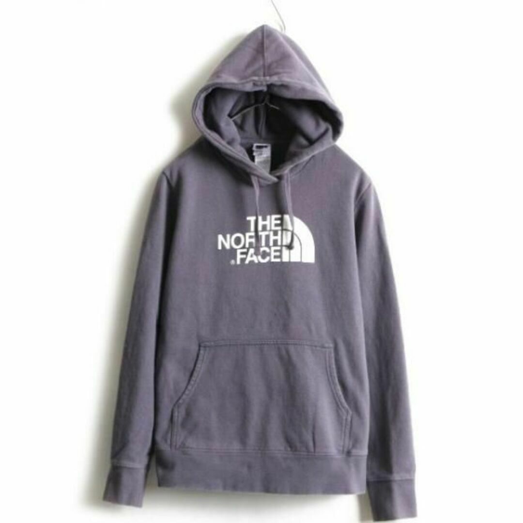 THE NORTH FACE(ザノースフェイス)のノースフェイス プリント スウェット パーカー / プルオーバー 裏起毛 紫 L レディースのトップス(パーカー)の商品写真