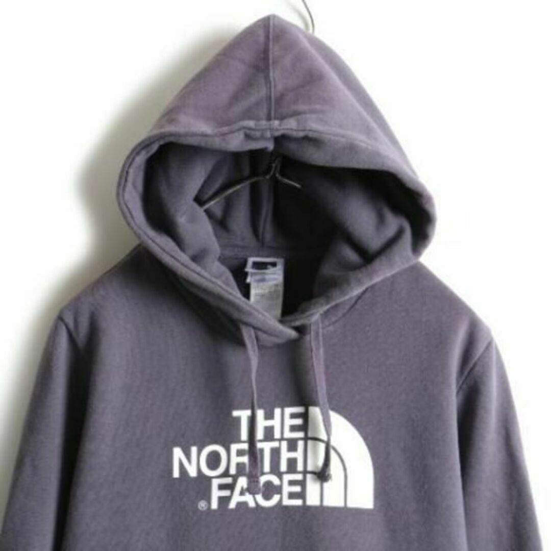 THE NORTH FACE(ザノースフェイス)のノースフェイス プリント スウェット パーカー / プルオーバー 裏起毛 紫 L レディースのトップス(パーカー)の商品写真