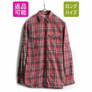 ラルフローレン(Ralph Lauren)のDENIM&SUPPLY ラルフローレン マチ付き チェック 長袖 ネルシャツ(シャツ/ブラウス(長袖/七分))