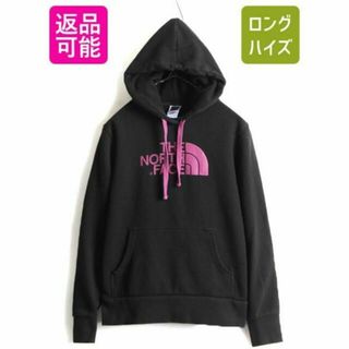 ザノースフェイス(THE NORTH FACE)のノースフェイス ビッグロゴ プリント スウェット パーカー スエット 裏起毛 M(パーカー)