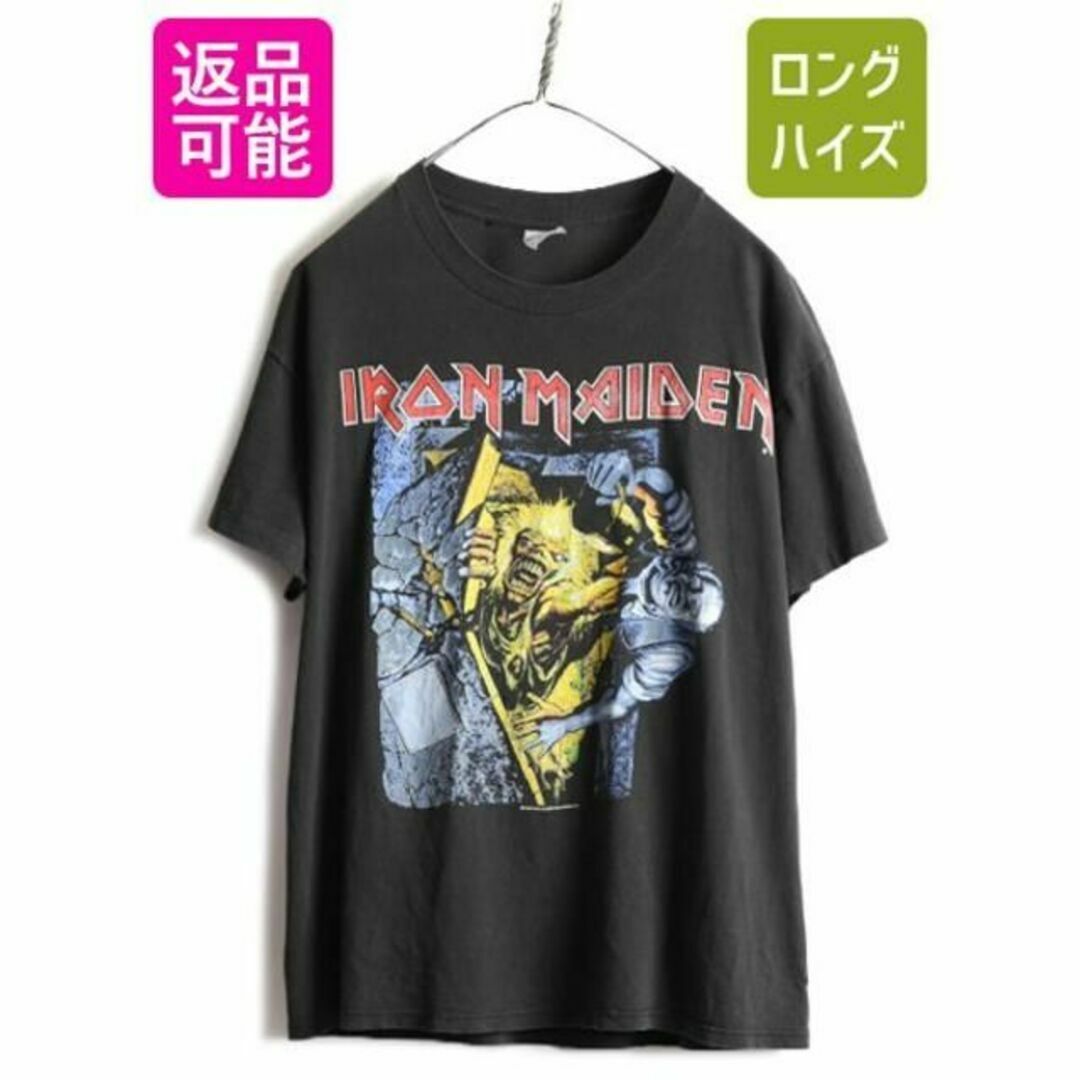 90s USA製 アイアン メイデン プリント 半袖 Tシャツ L バンド 90s USA製 アイアン メイデン プリント 半袖 Tシャツ L バンド