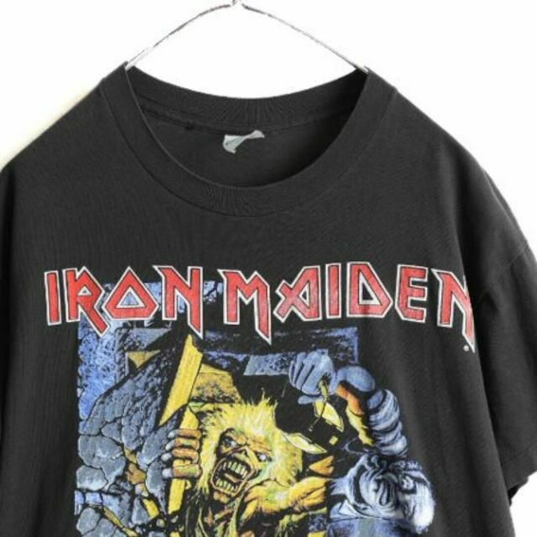 90s USA製 アイアン メイデン プリント 半袖 Tシャツ L バンド 90s USA製 アイアン メイデン プリント 半袖 Tシャツ L バンド