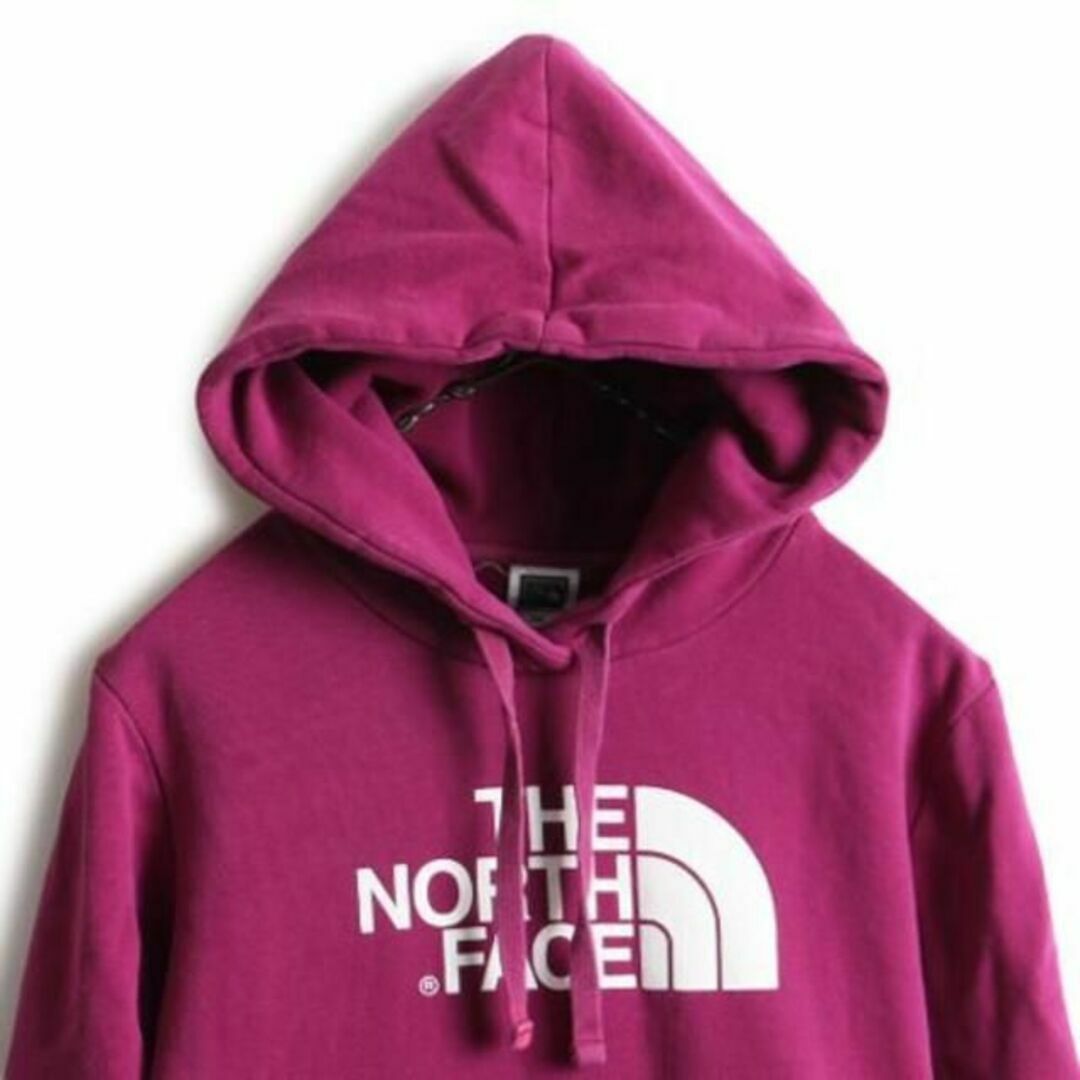 THE NORTH FACE(ザノースフェイス)のノースフェイス プリント スウェット パーカー M 紫 トレーナー プルオーバー レディースのトップス(パーカー)の商品写真