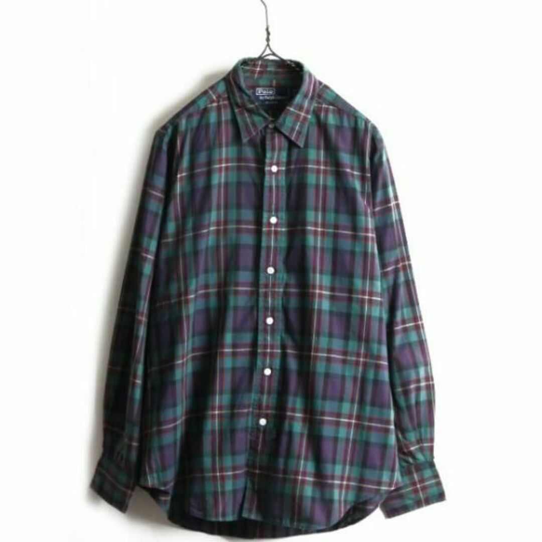 Ralph Lauren - 90s オールド ラルフローレン コットン チェック Ralph Lauren - 90s オールド ラルフローレン コットン チェック