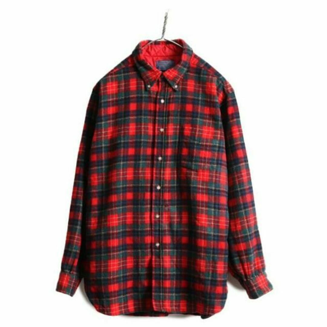 PENDLETON - 70s USA製 ペンドルトン チェック ボタンダウン PENDLETON - 70s USA製 ペンドルトン チェック ボタンダウン