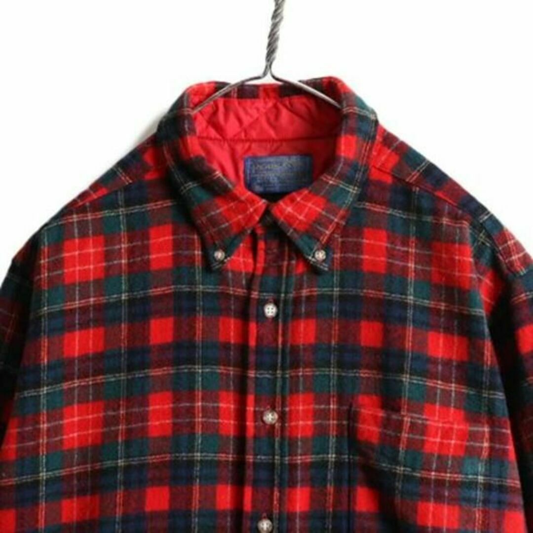 PENDLETON - 70s USA製 ペンドルトン チェック ボタンダウン PENDLETON - 70s USA製 ペンドルトン チェック ボタンダウン