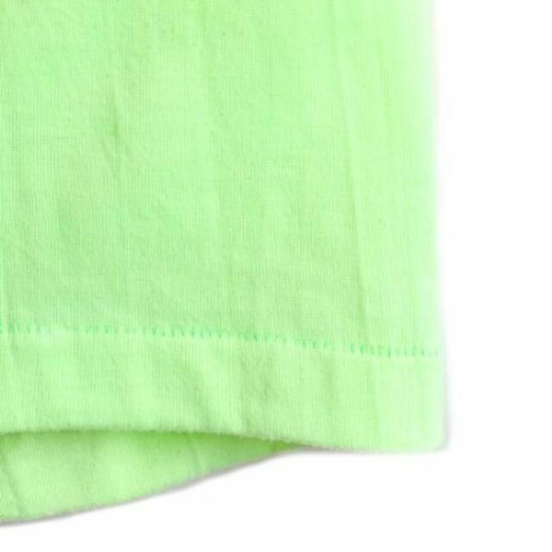 70s USA製 ジョンデンバー プリント Tシャツ L  バンド ロック 緑