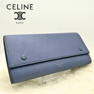 セリーヌ(celine)のCELINE セリーヌ  マルチファンクション レザー  長財布 ウォレット(財布)