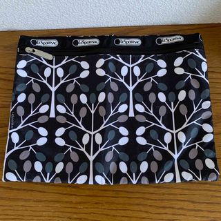 LeSportsac 未使用 レスポートサック ツリー柄 ポーチ レスポ