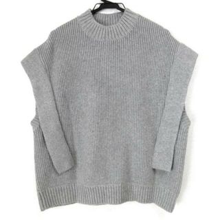 CLANE   CLANE ZIP COLLAR KNIT VEST ブラックの通販 by shop｜クラネ