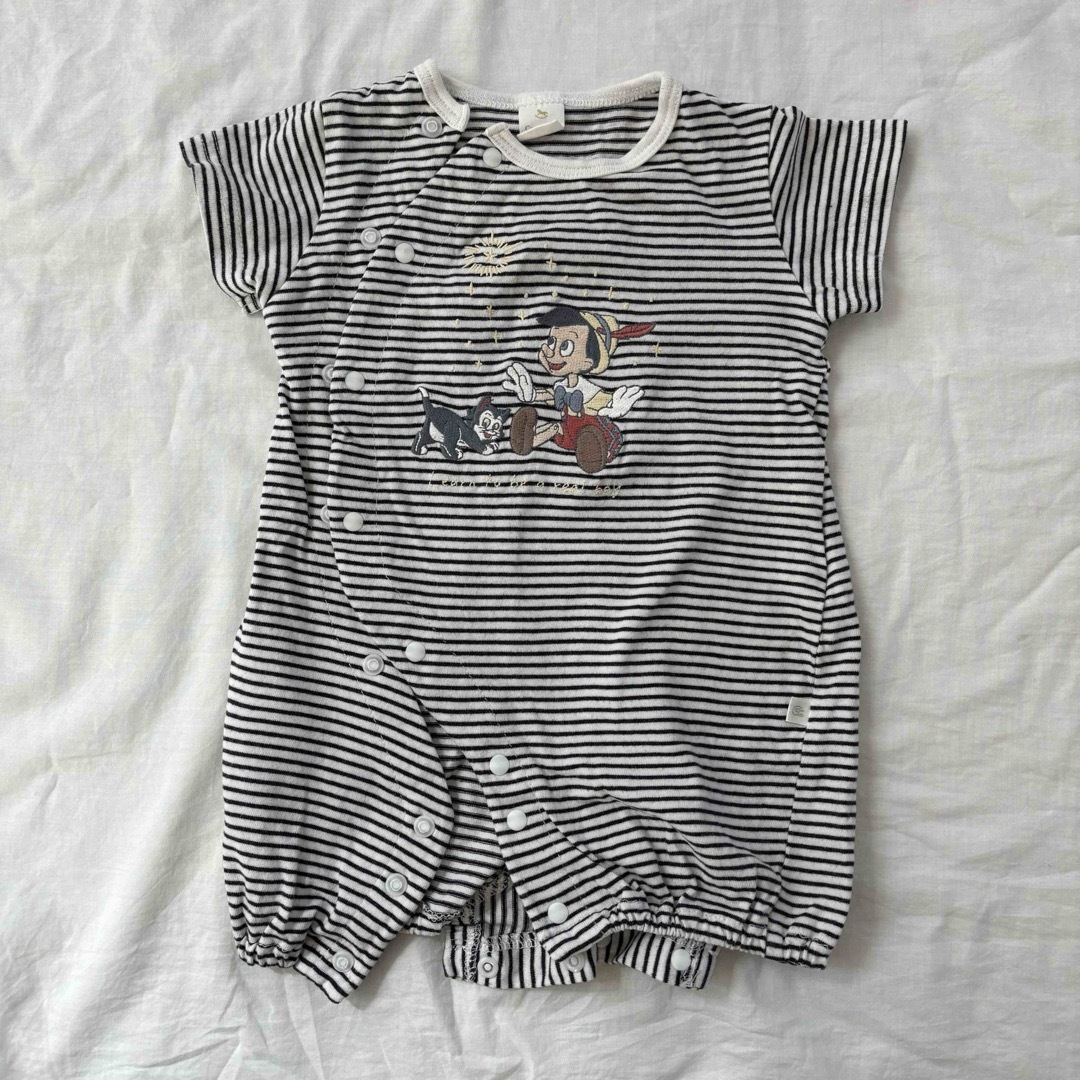 2wayオール バースデイ cottoli ピノキオ Disney 50〜60 - ロンパース