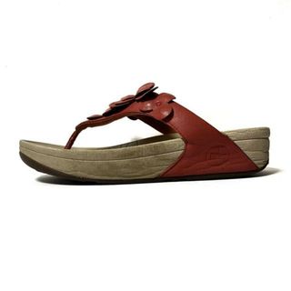 フィットフロップ(fitflop)のフィットフロップ サンダル 24.5 - ピンク(サンダル)