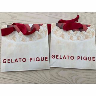 ジェラートピケ(gelato pique)のクリスマス限定 gelatopique ショップバック(ショップ袋)