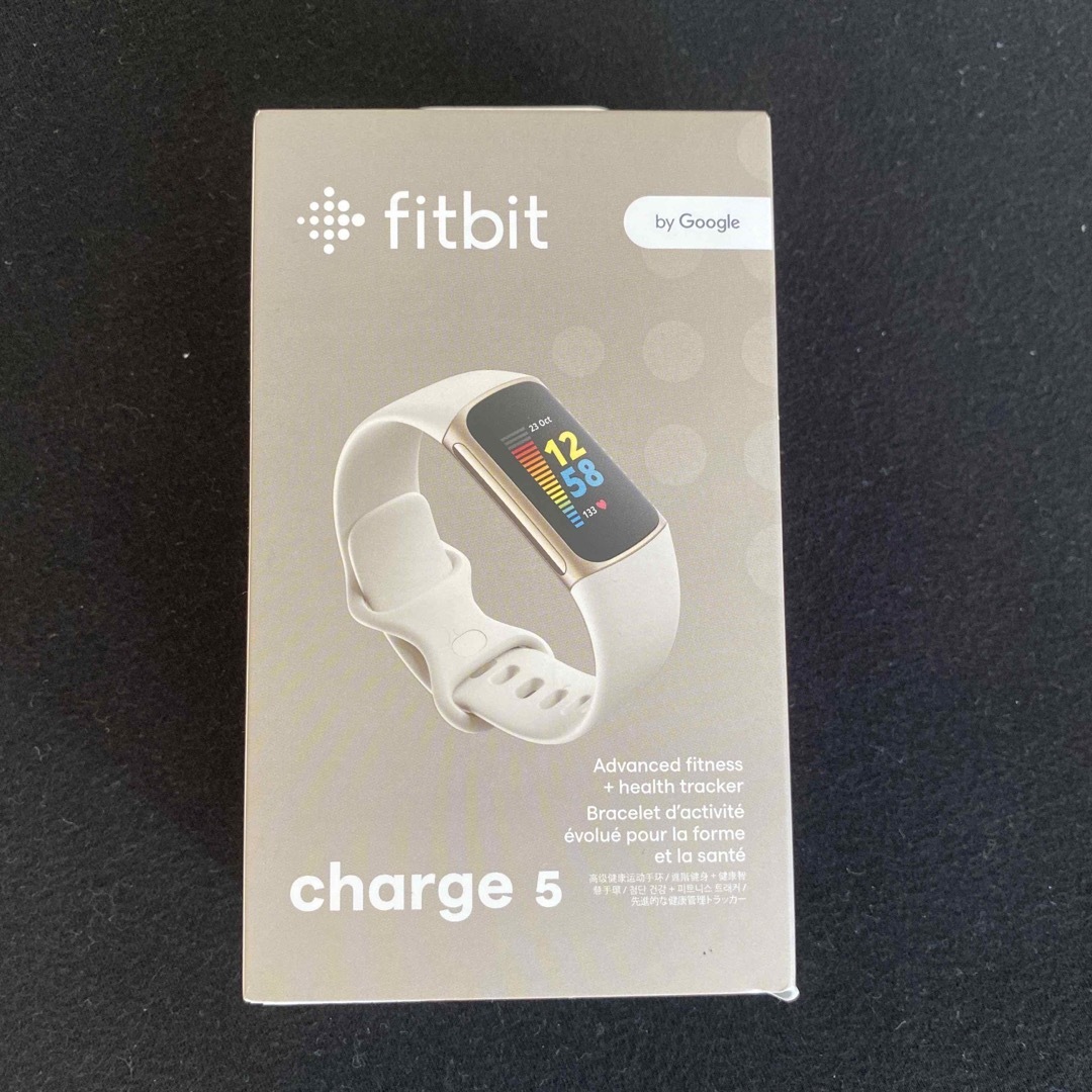 新品未開封 Fitbit charge6  ポーセレン/シルバー