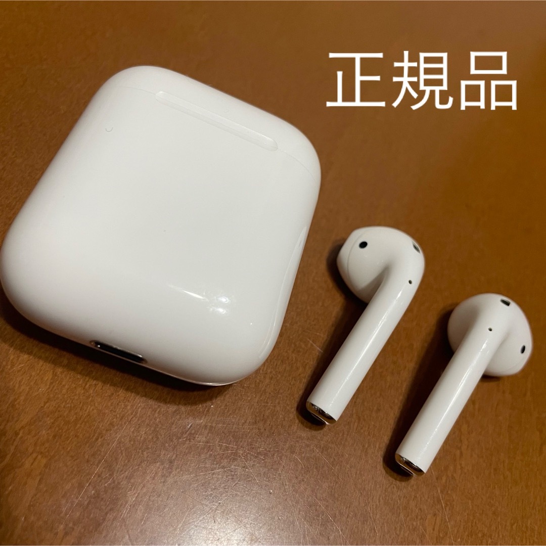 Apple(アップル)のApple AirPods 第2世代 正規品 スマホ/家電/カメラのオーディオ機器(ヘッドフォン/イヤフォン)の商品写真