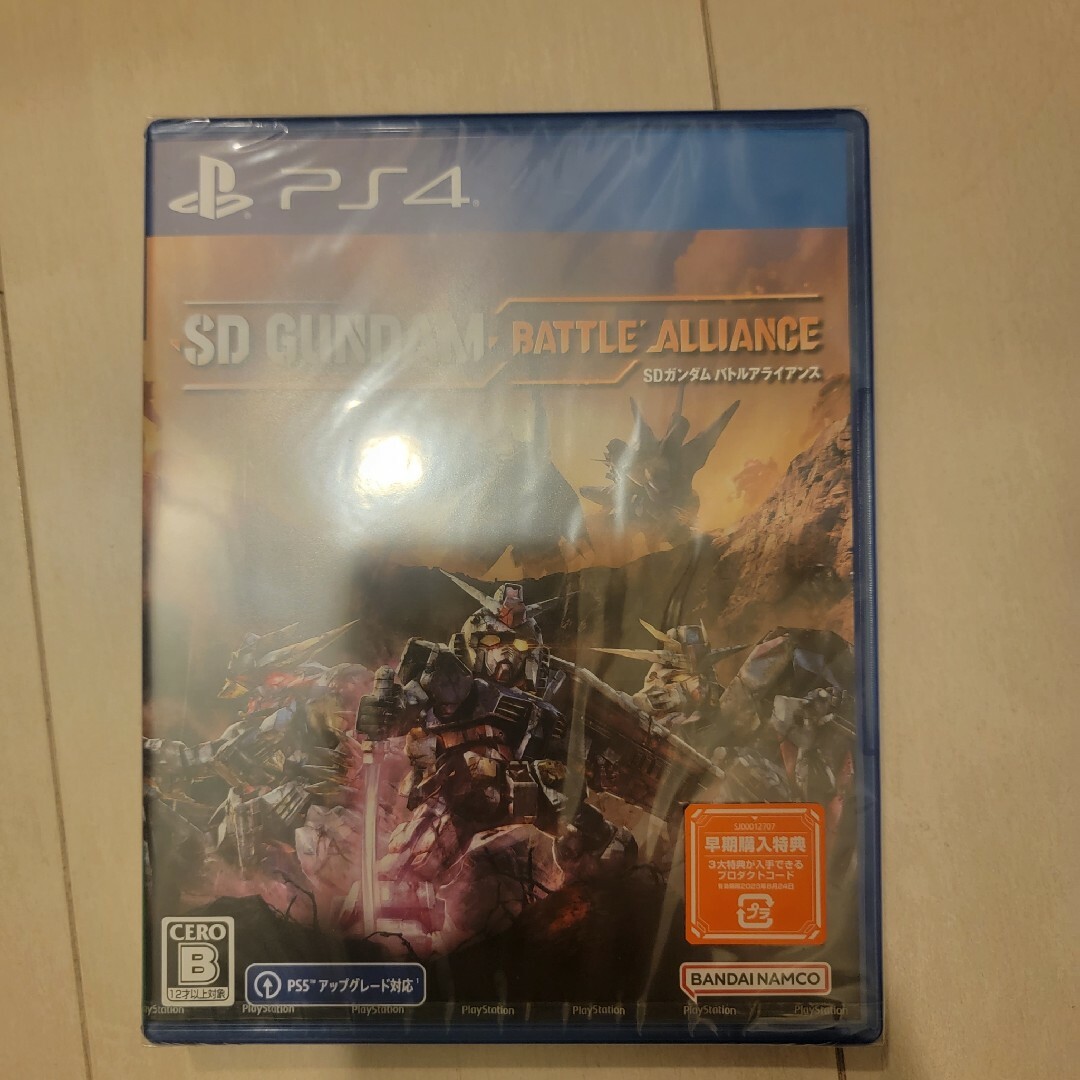 SDガンダムバトルアライアンス PS4 新品 未開封 匿名配送の通販 by