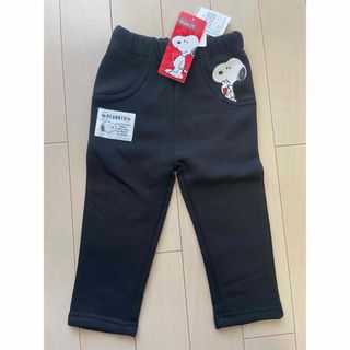 スヌーピー(SNOOPY)のスヌーピー　SNOOPY 裏起毛パンツ　80(パンツ)