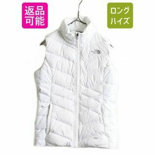 ノースフェイス(THE NORTH FACE) 白 ダウンベスト(レディース)の通販