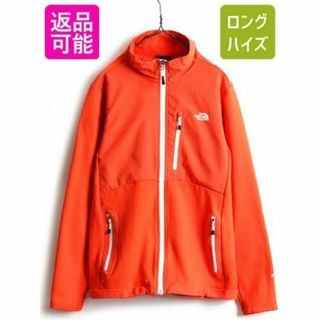 ザノースフェイス(THE NORTH FACE)のUS企画 ノースフェイス ストレッチ ジャージ ジャケット XL オレンジ(ブルゾン)