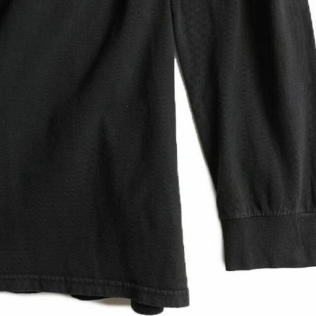 Ralph Lauren(ラルフローレン)の90s ポロスポーツ ラルフローレン プリント 長袖Tシャツ XL 黒 2トーン メンズのトップス(Tシャツ/カットソー(七分/長袖))の商品写真