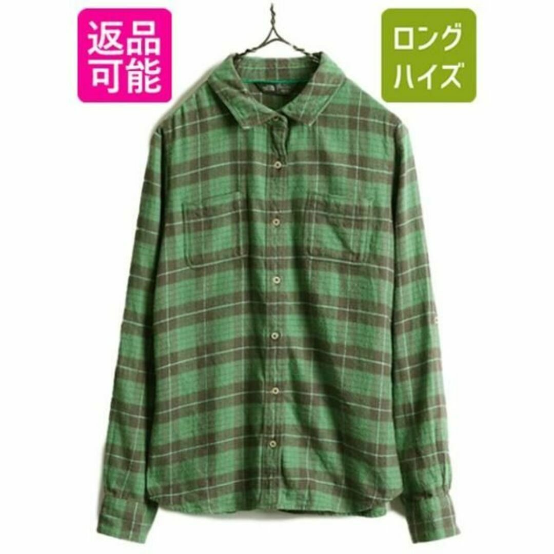 上品コーデはコレで安心! THE NORTH フランネル ライト チェック ノースフェイス - FACE その他
