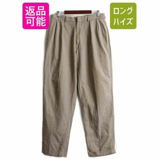 ラルフローレン(Ralph Lauren)の90s ポロ ラルフローレン ピンチェック スラックス パンツ 34 コットン(スラックス)