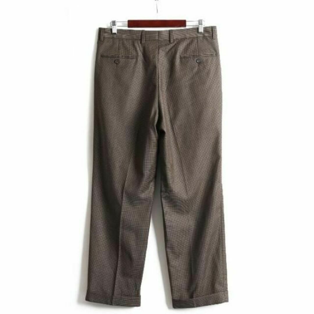Ralph Lauren(ラルフローレン)の90s ポロ ラルフローレン チェック サマー ウール スラックス パンツ 34 メンズのパンツ(スラックス)の商品写真