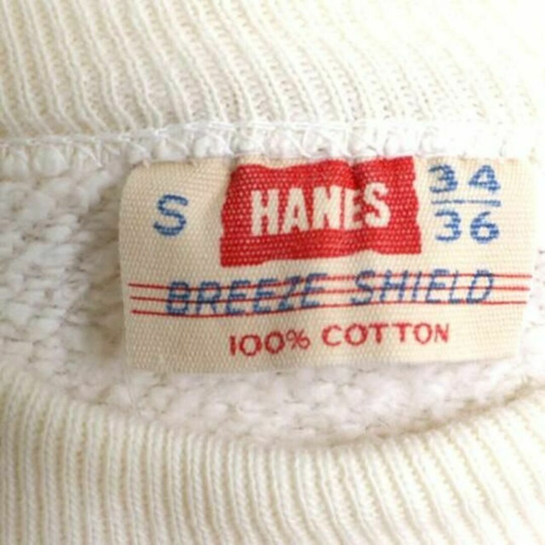 Hanes - 60s HANES ヘインズ 半袖 無地 コットン スウェット