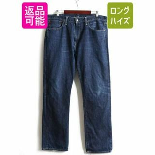 ラルフローレン(Ralph Lauren)のビンテージ 加工 ポロ ラルフローレン ストレート デニム パンツ 36 34(デニム/ジーンズ)