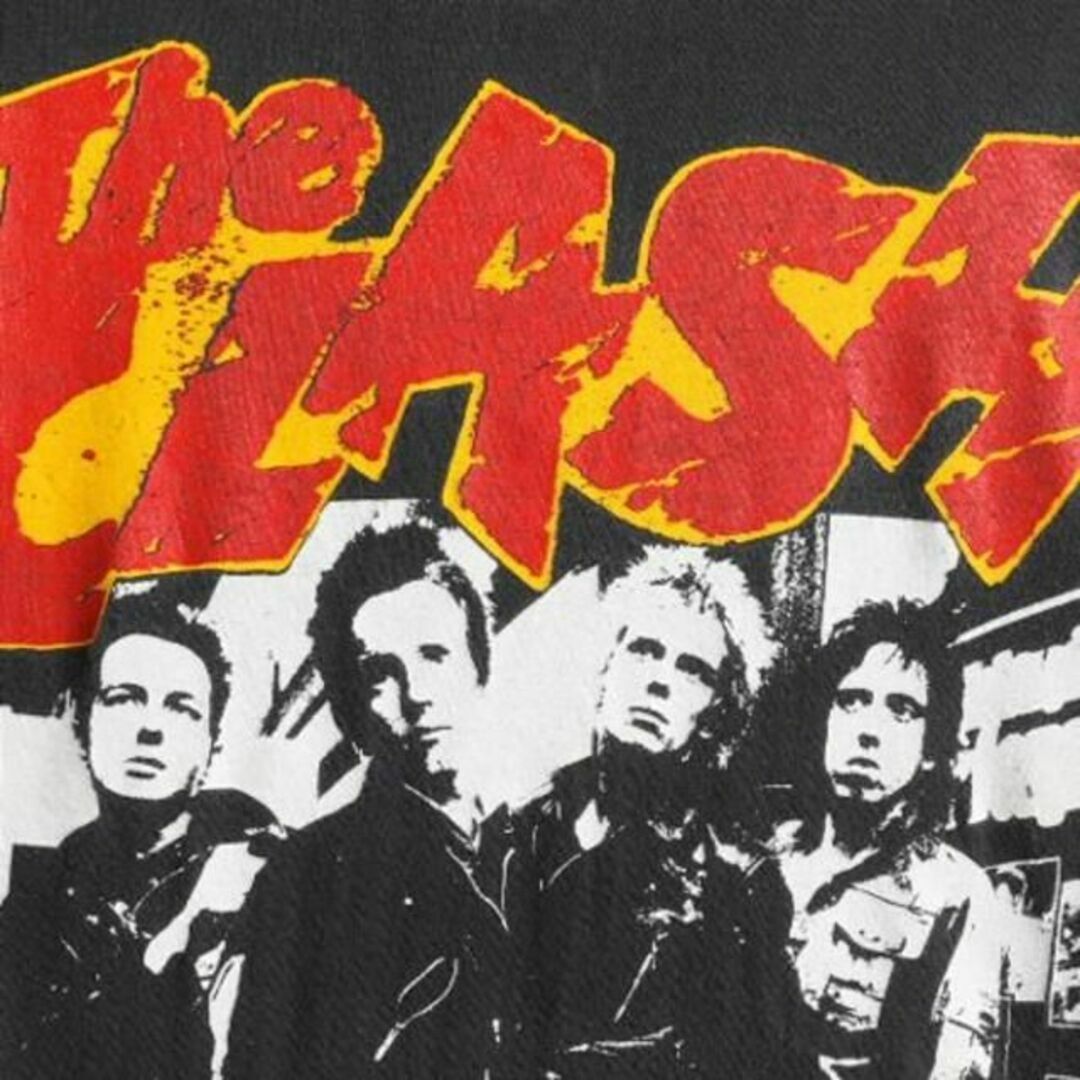 90s CLASH クラッシュ プリント Tシャツ XL 黒 パンク バンドの 90s CLASH クラッシュ プリント Tシャツ XL 黒 パンク バンドの