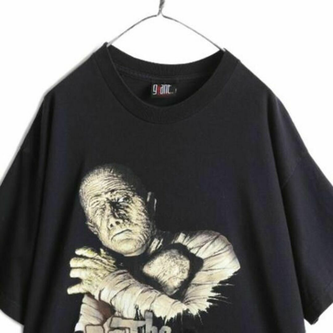 90s The Mummy ミイラ プリント Tシャツ XL 黒 ムービー 映画