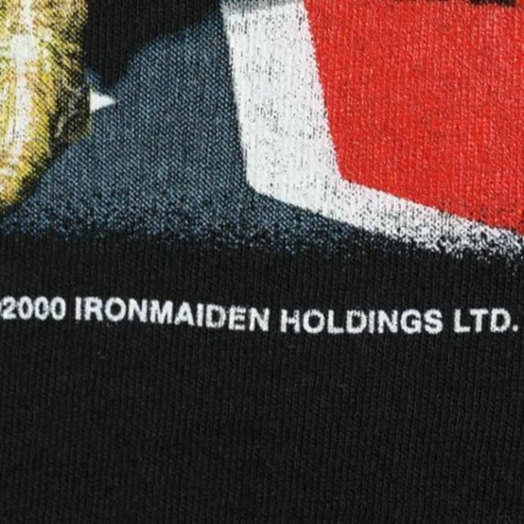 00s アイアン メイデン ツアー プリント Tシャツ L 黒 バンド 00s アイアン メイデン ツアー プリント Tシャツ L 黒 バンド