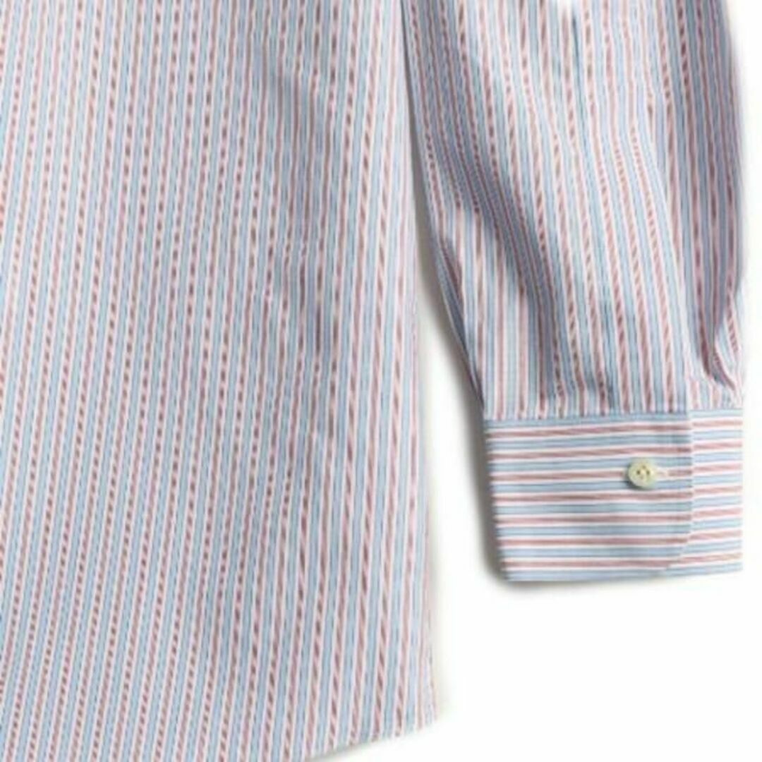 Brooks Brothers(ブルックスブラザース)のブルックスブラザーズ ストライプ 長袖 ドレス シャツ 16 L ノーアイロン メンズのトップス(シャツ)の商品写真